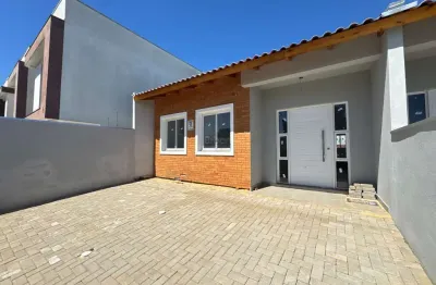 Casa em condomínio fechado com 3 quartos à venda na rua dos louros, 117, igara, canoas por r$ 419.000