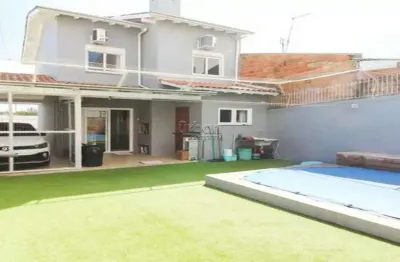 Casa em condomínio fechado com 3 quartos à venda na rua luiz gerchman, 75, são josé, canoas por r$ 649.000