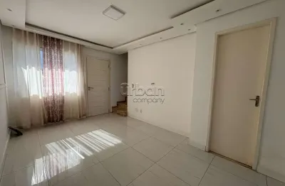 Casa em condomínio fechado com 2 quartos à venda na rua dos guaramirins, 303, igara, canoas por r$ 320.000