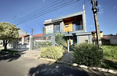 Casa em condomínio fechado com 4 quartos à venda na rua aquarius, 111, estância velha, canoas por r$ 1.690.000