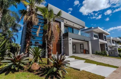 Casa em condomínio fechado com 4 quartos à venda na rua monte castelo, 2007, marechal rondon, canoas por r$ 4.300.000