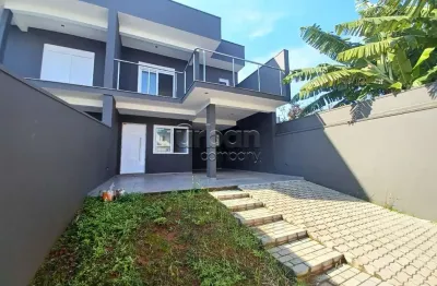 Casa em condomínio fechado com 3 quartos à venda na rua venezuela, 363, são josé, canoas por r$ 799.000