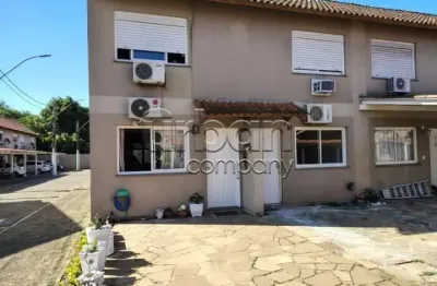 Casa em condomínio fechado com 2 quartos à venda na rua pistoia, 820, rio branco, canoas por r$ 299.990