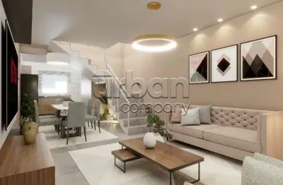 Casa em condomínio fechado com 2 quartos à venda na rua paulo ribeiro, 69, são josé, canoas por r$ 470.000