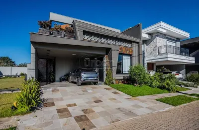 Casa em condomínio fechado com 3 quartos à venda na rua dos pinheiros, 141, igara, canoas por r$ 2.290.000