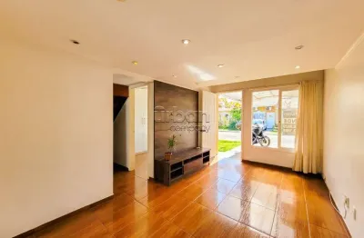 Casa em condomínio fechado com 3 quartos à venda na rua paes lemes, 720, rio branco, canoas por r$ 369.000