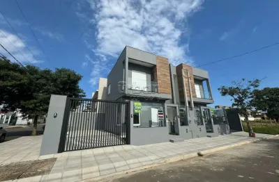 Casa em condomínio fechado com 2 quartos à venda na rua luis alberto ribeiro de castro, 345, mont serrat, canoas por r$ 599.000