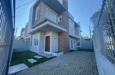 Casa em condomínio fechado com 3 quartos à venda na rua érico veríssimo, 53, nossa senhora das graças, canoas por r$ 779.999