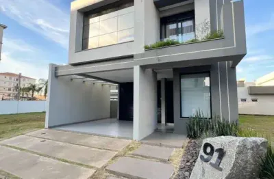 Casa em condomínio fechado com 4 quartos à venda na rua dom joão becker, 1910, fátima, canoas por r$ 1.899.999