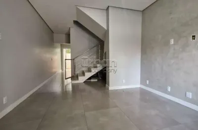 Casa em condomínio fechado com 2 quartos à venda na vereador adão santos, 17, são josé, canoas por r$ 439.999