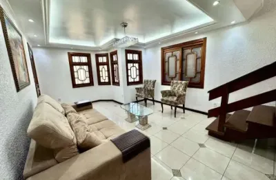 Casa em condomínio fechado com 4 quartos à venda na rua são caetano, 58, marechal rondon, canoas por r$ 1.890.000