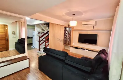 Casa em condomínio fechado com 3 quartos à venda na avenida armando fajardo, 2823, igara, canoas por r$ 689.000