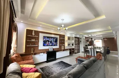 Casa em condomínio fechado com 3 quartos à venda na rua ana maria, 820, fátima, canoas por r$ 699.999