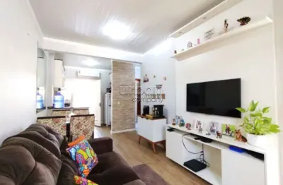 Casa em condomínio fechado com 2 quartos à venda na rua santa júlia, 56, olaria, canoas por r$ 357.000