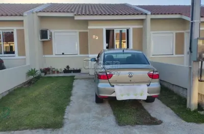 Casa em condomínio fechado com 2 quartos à venda na rua imperador, 565, sítio ipiranga, cachoeirinha por r$ 280.000