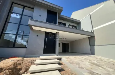 Casa em condomínio fechado com 4 quartos à venda na rua dinamarca, 276, moinhos de vento, canoas por r$ 2.280.000