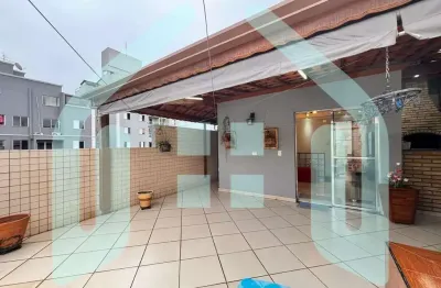 Cobertura 130m² - 3 dorms. 1 suíte 2 vagas cobertura gourmet - vila são pedro - santo andré