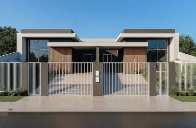 Excelente casa em construção, localizada no ecopark em quatro barras