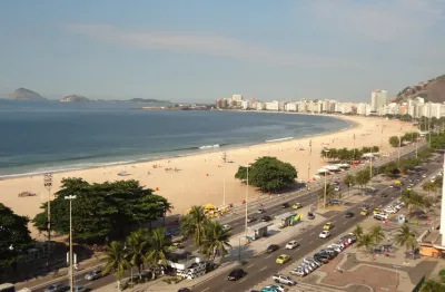 Dois quartos no lido com uma fantástica vista pro mar de copacabana