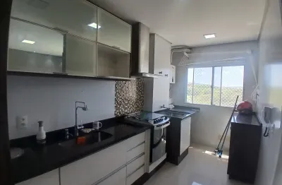 Aluguel – apartamento semimobiliado com acabamento refinado e 2 quartos