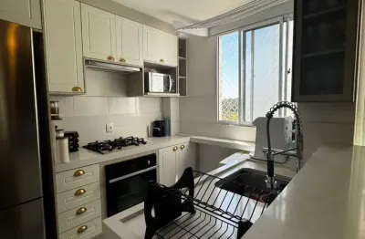 Apartamento mobiliado 2 quartos para alugar no condomínio saint marcel – santana de parnaíb