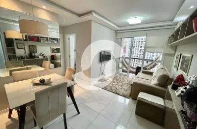 Apartamento para venda em niterói, centro, 2 dormitórios, 1 suíte, 2 banheiros, 1 vaga