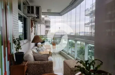 Apartamento para venda em niterói, charitas, 3 dormitórios, 1 suíte, 3 banheiros, 2 vagas