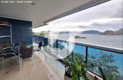 Apartamento para venda em niterói, boa viagem, 4 dormitórios, 4 suítes, 6 banheiros, 3 vagas