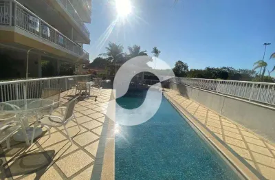 Apartamento para venda em niterói, itaipu, 3 dormitórios, 1 suíte, 3 banheiros, 2 vagas