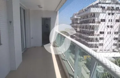 Apartamento para venda em niterói, charitas, 3 dormitórios, 1 suíte, 3 banheiros, 2 vagas