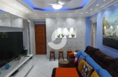 Apartamento 2 quartos para venda em niterói, ingá, 2 dormitórios, 1 banheiro, 1 vaga