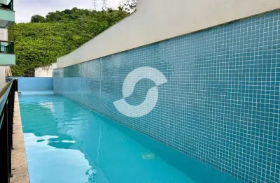 Apartamento 2 quartos para venda em niterói, santa rosa, 2 dormitórios, 1 suíte, 2 banheiros, 1 vaga