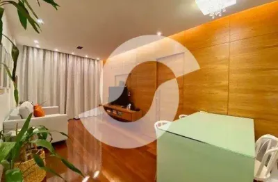 Apartamento para venda em niterói, icaraí, 2 dormitórios, 1 suíte, 2 banheiros, 1 vaga