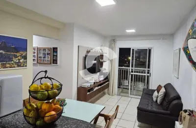 Apartamento 2 quartos para venda em niterói, centro, 2 dormitórios, 1 suíte, 2 banheiros, 1 vaga