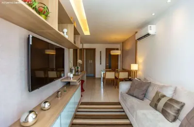 Apartamento para venda em niterói, centro, 2 dormitórios, 1 suíte, 2 banheiros, 1 vaga