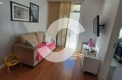 Apartamento 2 quartos para venda em niterói, centro, 2 dormitórios, 1 banheiro, 1 vaga