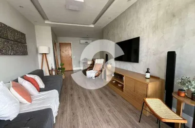 Apartamento 2 quartos para venda em niterói, icaraí, 2 dormitórios, 1 suíte, 3 banheiros, 2 vagas