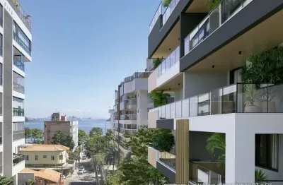Apartamento 3 dormitórios para venda em niterói, charitas, 3 dormitórios, 3 suítes, 3 banheiros, 1 vaga