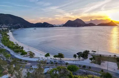 Cobertura para venda em niterói, são francisco, 3 dormitórios, 1 suíte, 3 banheiros, 2 vagas