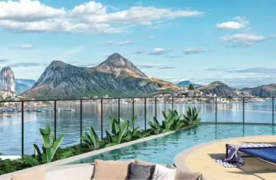 Studio para venda em niterói, charitas, 1 dormitório, 1 suíte, 2 banheiros, 1 vaga