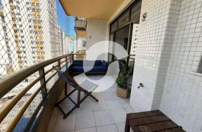 Apartamento 2 quartos para venda em niterói, icaraí, 2 dormitórios, 1 suíte, 3 banheiros, 1 vaga