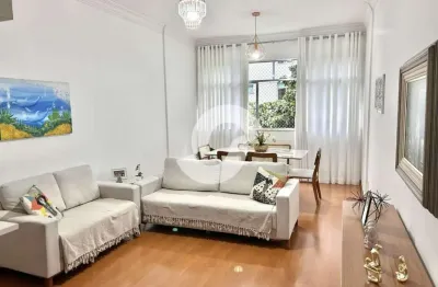 Apartamento 2 quartos para venda em niterói, icaraí, 2 dormitórios, 2 banheiros, 1 vaga