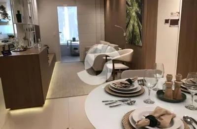 Apartamento 2 quartos para venda em niterói, santa rosa, 2 dormitórios, 1 suíte, 2 banheiros, 1 vaga