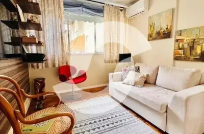 Apartamento 2 quartos para venda em niterói, icaraí, 2 dormitórios, 1 banheiro