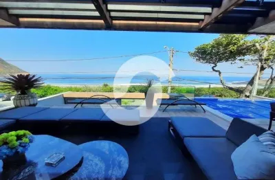 Casa alto padrão para venda em niterói, itacoatiara, 4 dormitórios, 4 suítes, 3 banheiros, 10 vagas