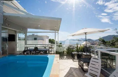 Casa alto padrão para venda em niterói, piratininga, 4 dormitórios, 4 suítes, 6 banheiros