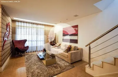 Cobertura para venda em niterói, icaraí, 4 dormitórios, 2 suítes, 4 banheiros, 4 vagas