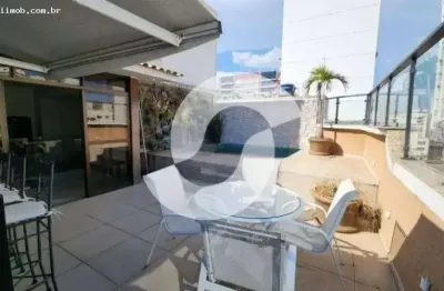 Cobertura para venda em niterói, icaraí, 3 dormitórios, 1 suíte, 2 banheiros, 4 vagas