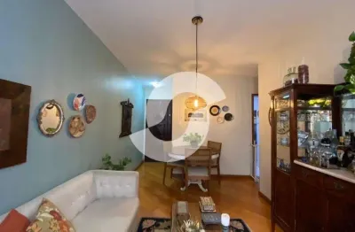 Apartamento 2 quartos para venda em niterói, icaraí, 2 dormitórios, 1 banheiro