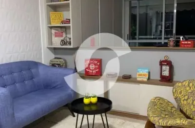 Flat para venda em niterói, camboinhas, 1 dormitório, 1 banheiro